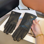 GLOVES IN BLACK LAMBSKIN 462312