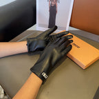 GLOVES IN BLACK LAMBSKIN 465049