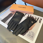 GLOVES IN BLACK LAMBSKIN 465833