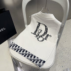 POLO TANK TOP 639173 IN WHITE COTTON RIBBED KNIT