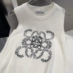 TANK TOP 633203 IN WHITE COTTON RIBBED KNIT