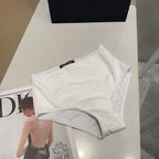 MIUMIU BIKINI 25S TWO PIECE IN WHITE 742670