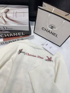 DIOR 25S LONG-SLEEVE CREWNECK SWEATER 675