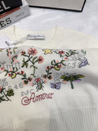 DIOR 25S LONG-SLEEVE CREWNECK SWEATER 675