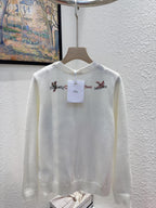 DIOR 25S LONG-SLEEVE CREWNECK SWEATER 675