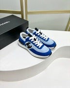 SNEAKER IN SKY MIX COBALT BLUE SUEDE
