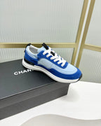 SNEAKER IN SKY MIX COBALT BLUE SUEDE
