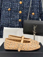 MARY JANE IN SEPIA TAN CALFSKIN
