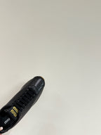 PLUME NAPPA SNEAKERS IN BLACK LAMBSKIN