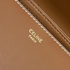 Celine WOC Triomphe Brown Cowhide