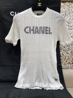ROUND NECK KNIT TEE 25S IN COOL SILK 266093