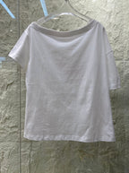 DACHSHUND PRINT T SHIRT 25S IN COTTON 266126