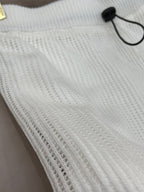 WIDE LEG ELASTIC WAIST SHORTS 25S IN LINEN 266222