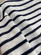 LONG SLEEVE STRIPED T-SHIRT 25S IN COTTON 266046