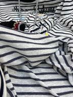 LONG SLEEVE STRIPED T-SHIRT 25S IN COTTON 266046