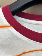 STRIPED LONG SLEEVE T SHIRT 25S IN COTTON 266272