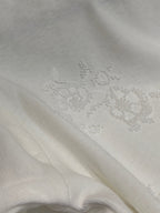 FLORAL EMBROIDERED T SHIRT 25S IN COTTON 266309