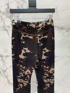 DIOR 25S CORDUROY CAMOUFLAGE PANTS STYLE 006