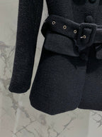 YSL 25S OFF-SHOULDER SEQUIN JACKET STYLE 185