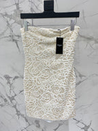YSL 25S BARE-SHOULDER DRESS STYLE 130