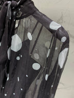 YSL 25S POLKA DOT SHIRT STYLE 212