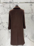 YSL 25S LONG CASHMERE COAT STYLE 30