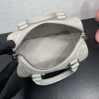 LV Speedy Bandouliere 20 Brume Gray Monogram Empreinte Leather 205495