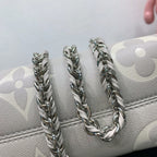 LV OnTheGo East West Gray Monogram Empreinte Leather 205497