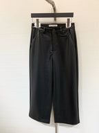 DIOR 25S LEATHER CROPPED PANTS 666