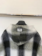 DIOR 25S DOUBLE-FACED WOOL COAT STYLE 292