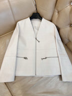 HERMES 25S SHEEPSKIN JACKET 145