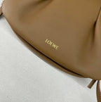 Loew Paseo Shoulder Bag 25cm Light Brown Cowhide