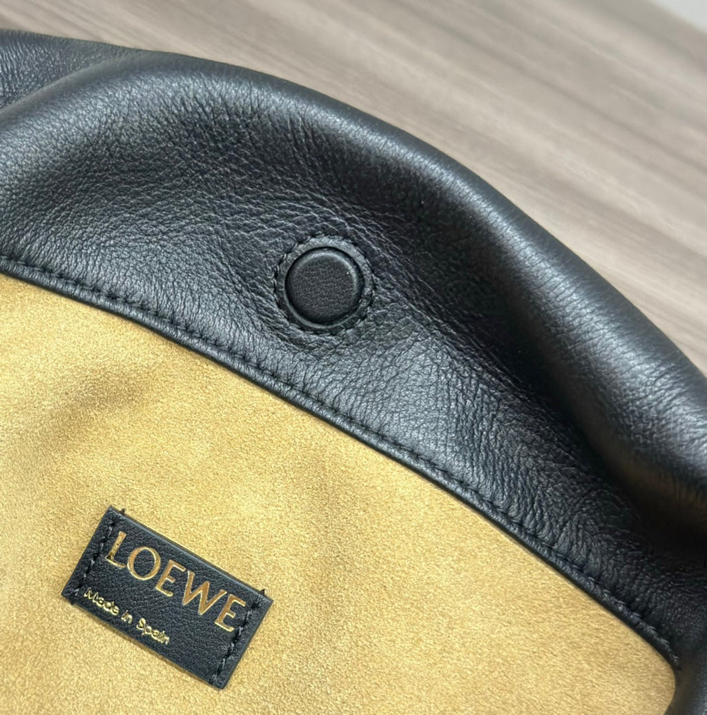 Loewe Flamenco Purse 30 Black Lambskin Ghw