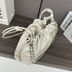 Loewe Flamenco Purse 30 White Lambskin Shw