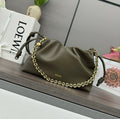 Loewe Flamenco Purse 30 Olive Lambskin Ghw