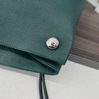 Loewe Pebble Hobo Dark Teal Green Smooth Calfskin