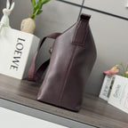 Loewe Cubi Crossbody Bag Chocolate Smooth Calfskin