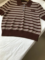 MIUMIU KNIT POLO SHIRT STYLE 212