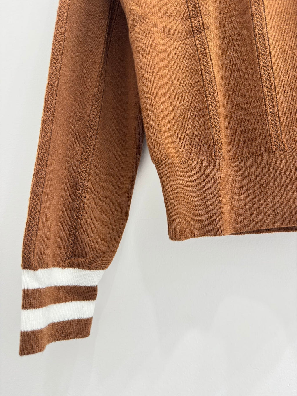 MIUMIU ZIP-UP KNIT SWEATER STYLE 62