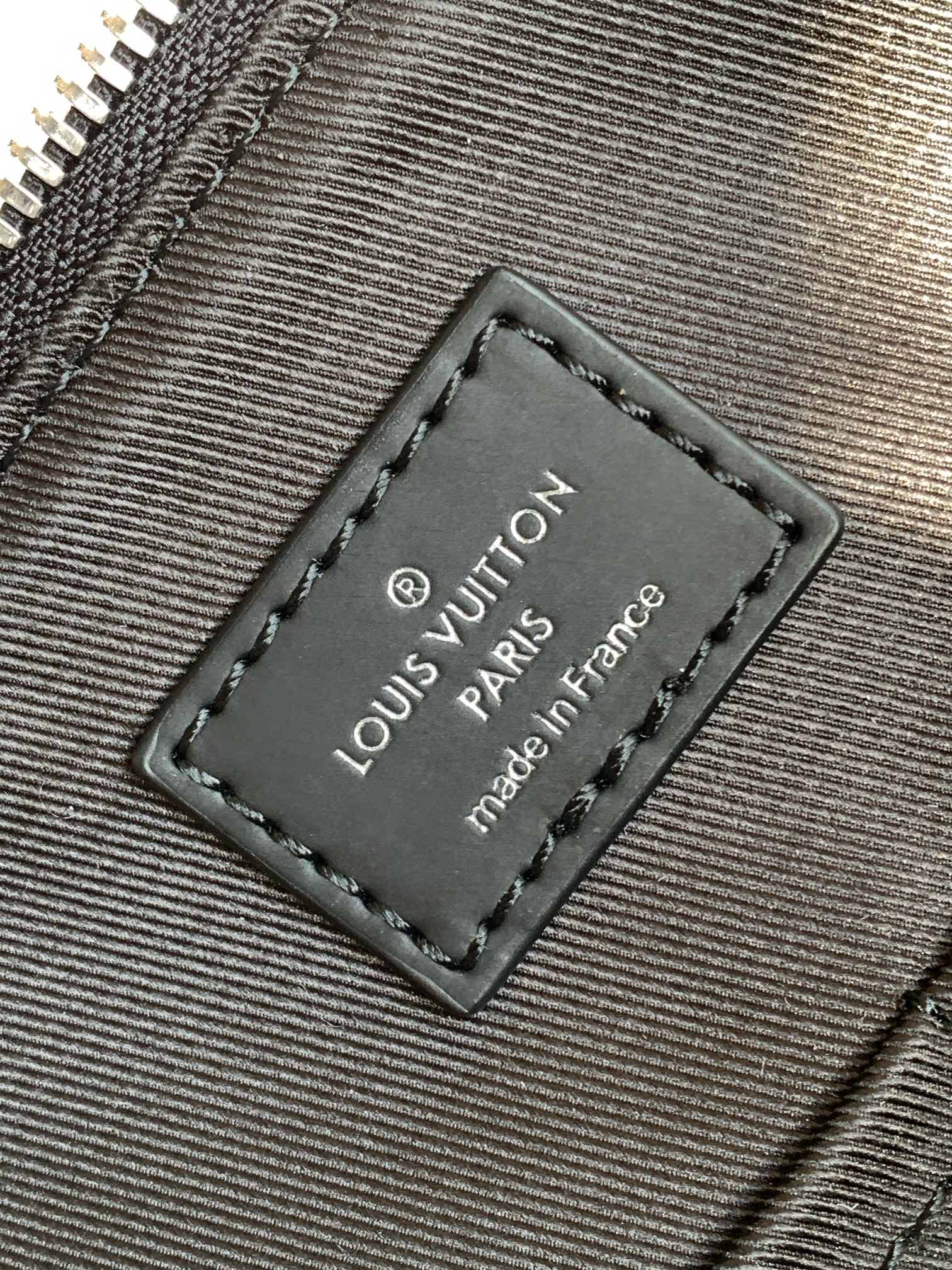 LV N48260 Porte-Documents Jour Briefcase Black Damier Ebene Canvas