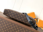 LV N54109 Porte-Documents Jour Briefcase Brown Monogram Canvas
