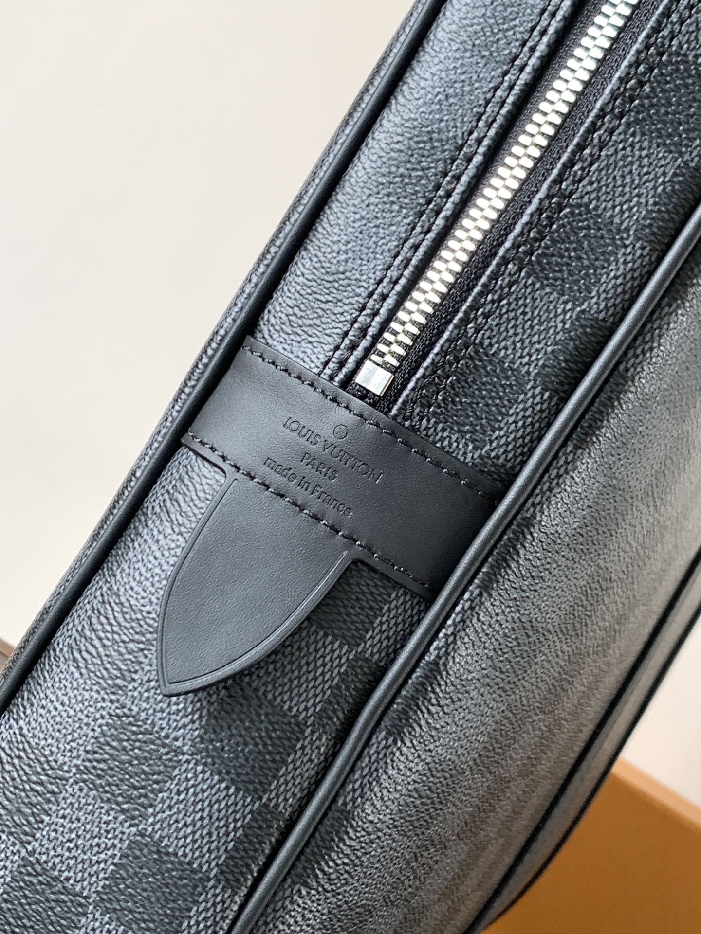 LV Porte-Documents Voyage Black Damier Graphite Canvas