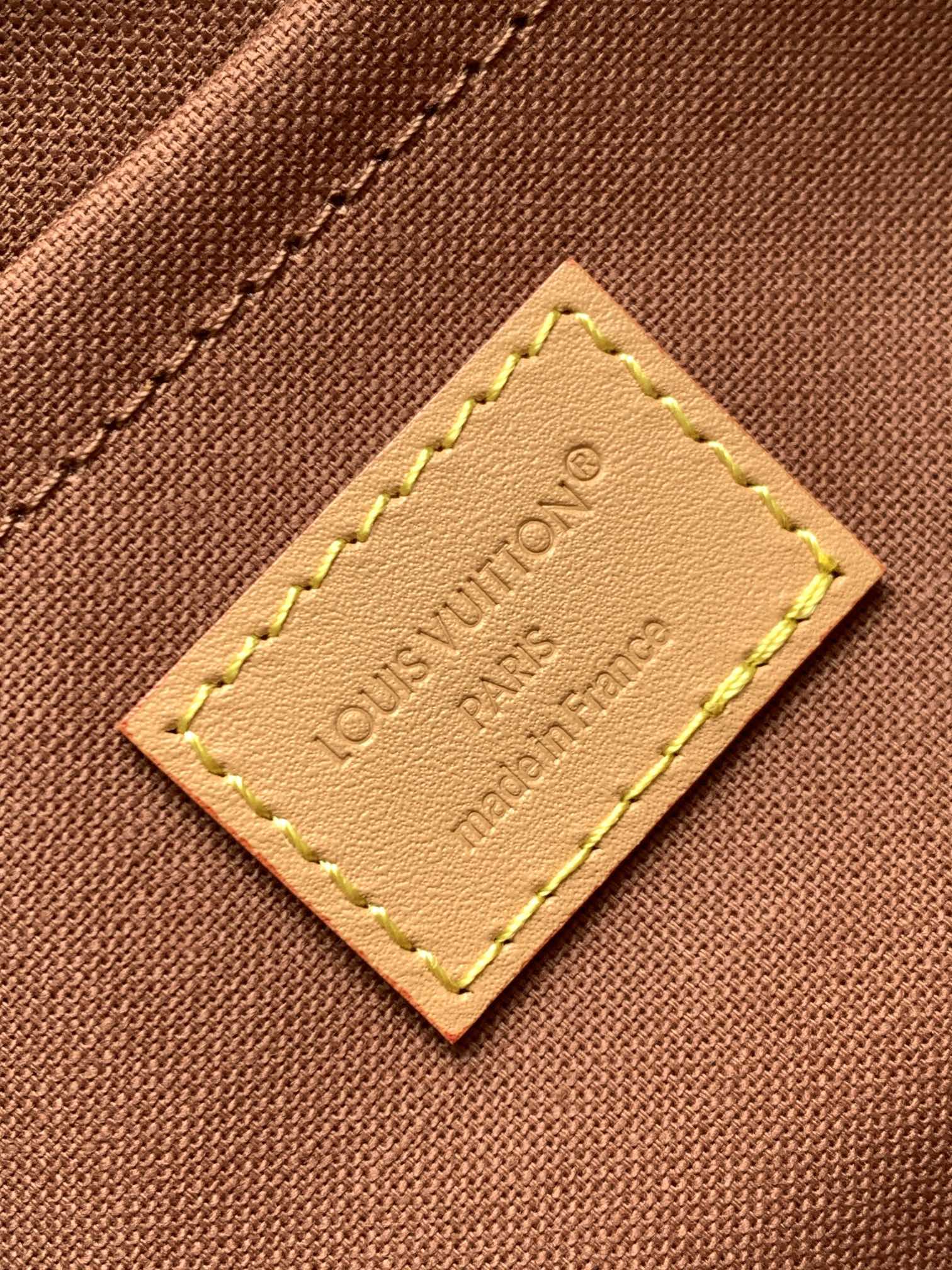 LV Nil Crossbody Bag 27.5cm Brown Monogram Reverse & Damier Canvas