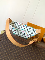 LV x Tyler M24858 Rush Bumbag White Monogram Canvas & Calfskin GHW