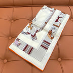 HERMES 25S SCARF 90 IN SILK 703708