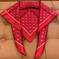 GUCCI 25S SCARF 90 IN SILK 709693