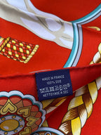 HERMES 25S SCARF 90 IN SILK 709688