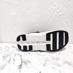 CLOUDTILT 2.0 SNEAKER PALE GRAY MIX BLACK CALFSKIN AND BREATHABLE MESH