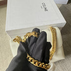 MEDIUM CELINE VICTOIRE BAG 25 IN IVORY CALFSKIN