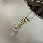 le 5a7 large 30cm grey calfskin